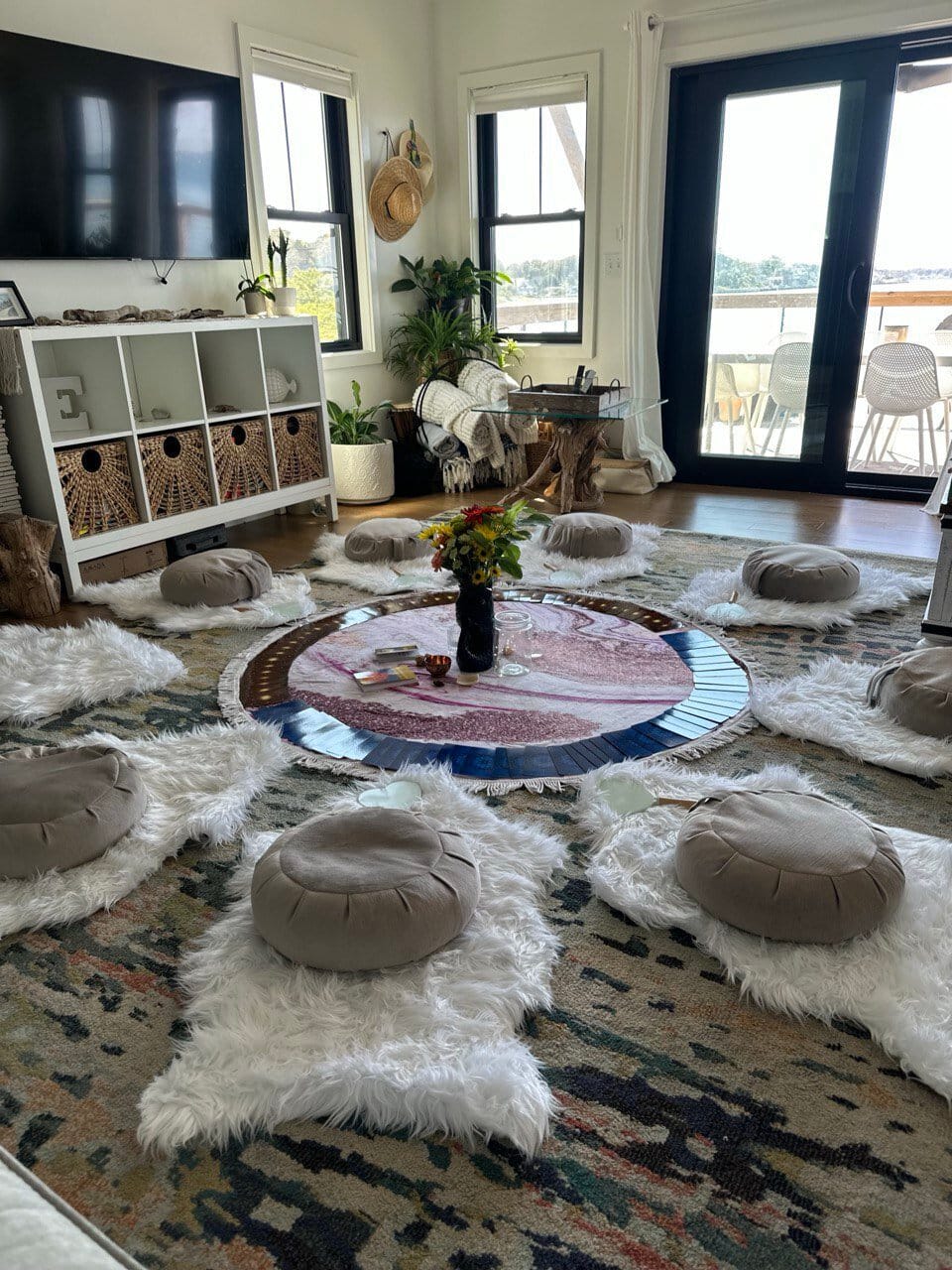 A Soulistic Vibes retreat circle
